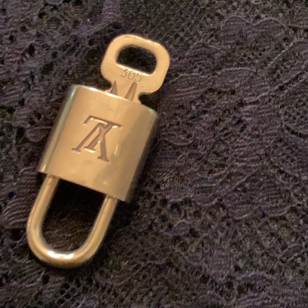 Authentic Louis Vuitton lock & key